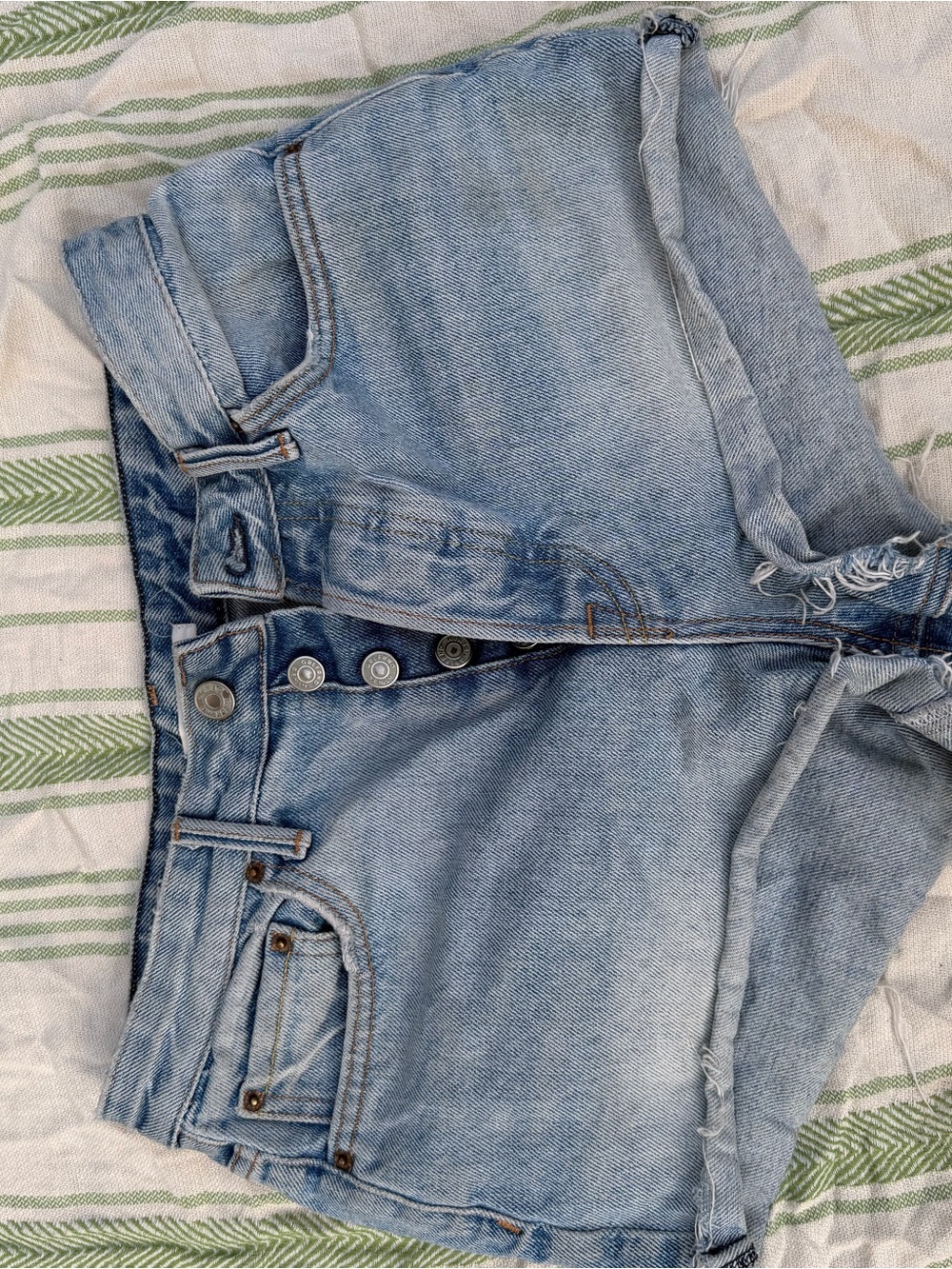 Women’s Light Blue Denim Shorts